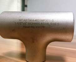 304 Stainless Steel Reducing Tee