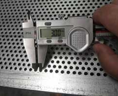 316 Stainless Steel Perforated Sheet