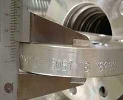 UNS A96063 Aluminium SWRF Flanges