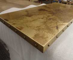 Antique Brass Sheet Metal