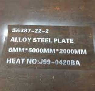 ASTM A387 Alloy Steel Gr 22 Class 2 Plates