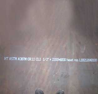 ASTM A387 Grade 11 Class 1 Plate