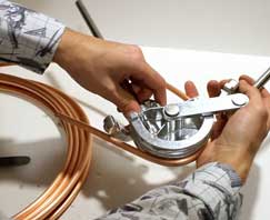 Bending Copper Pipe