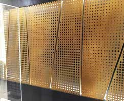 Brass Metal Perforated Sheet