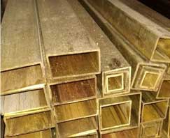Brass Square Pipe