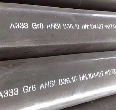 Carbon Steel A333 Grade 6 Pipe