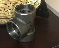 ASME SA105 Socket Weld Equal Tee
