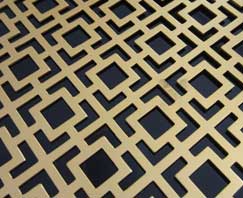 Decorative Brass Sheet Metal