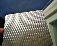 Embossed Stainless Steel Sheet