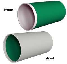 ASTM A335 P5 steel FBE Coated Pipe