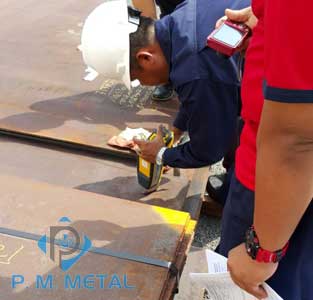Alloy Steel Gr 12 Sheets Testing