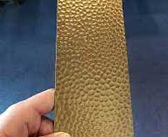 Hammered Brass Sheet