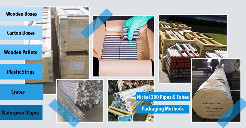 ASTM B725 Nickel 200 Welded Tube Packaging