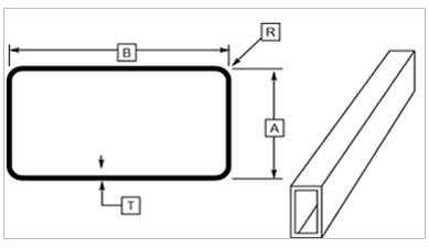 Stainless Steel Rectangular Tubing Dimensions