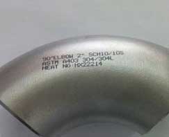 SCH 10 304 Stainless Steel 5D Elbow