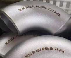 SCH 40 SS 316 Elbow