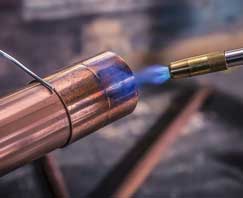 Soldering Copper Pipe