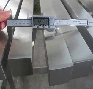 Hot Finished Square Bar Testing