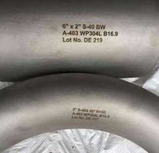 ASTM A403 SS WP304L Pipe Fitting Testing