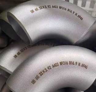 316 SS Pipe Fittings Testing