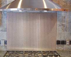 Stainless Steel Backsplash Sheets