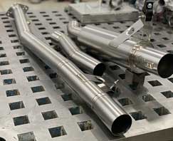 Titanium Exhaust Pipe